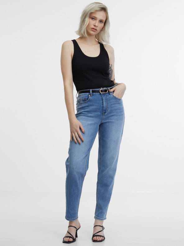 Orsay Hellblaue Mom Jeans für Damen ORSAY
