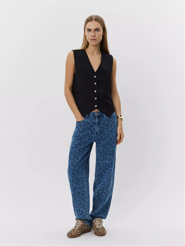 Sofie Schnoor Blaue Damen-Jeans gemustert Sofie Schnoor