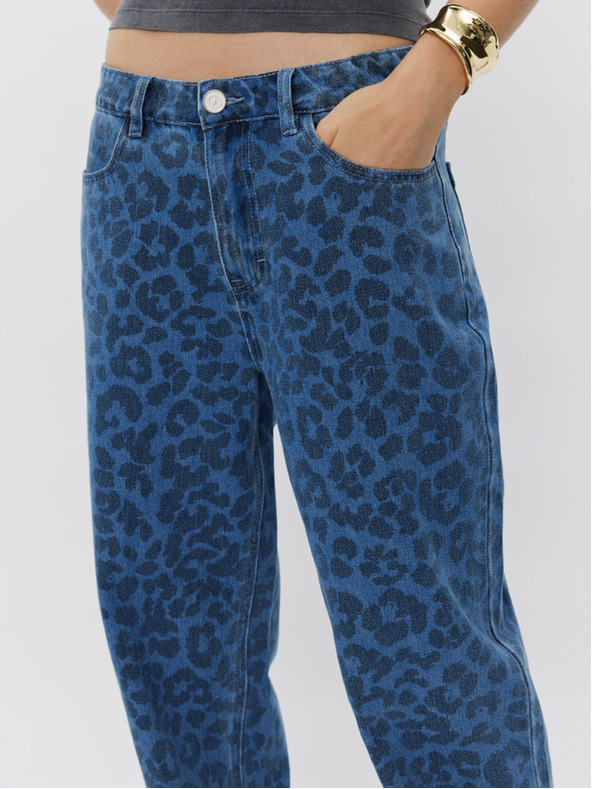 Sofie Schnoor Blaue Damen-Jeans gemustert Sofie Schnoor