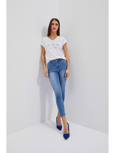 Moodo Damen Jeans Moodo – Blau