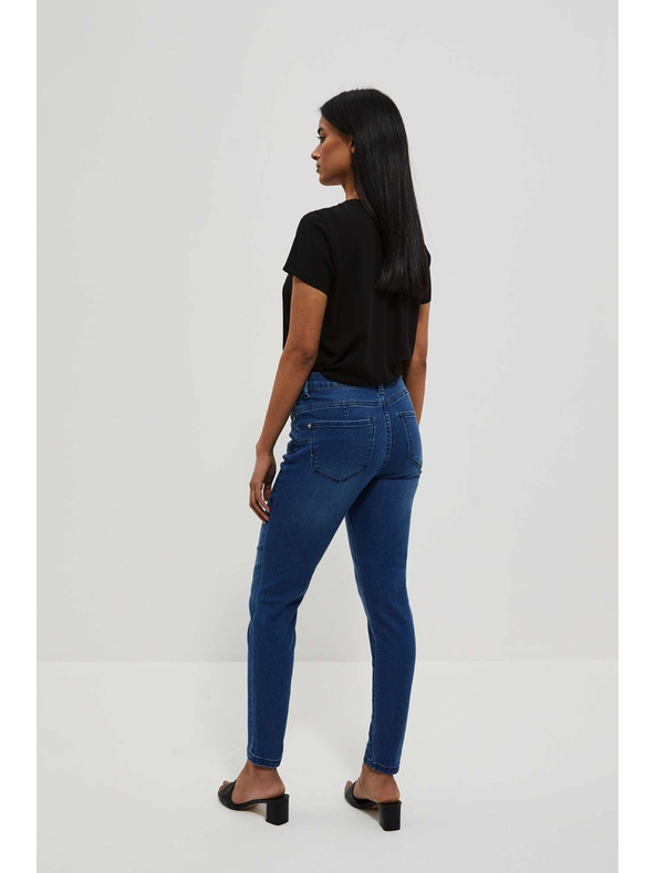 Moodo Damen Jeans Moodo – Dunkelblau