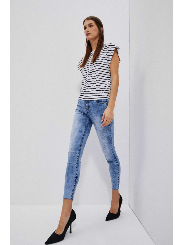 Moodo Damen Jeans Moodo – Dunkelblau