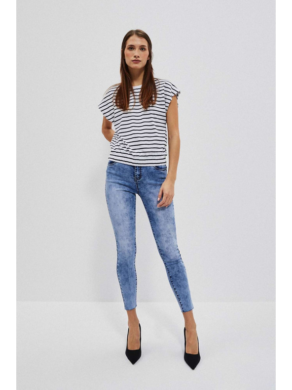 Moodo Damen Jeans Moodo – Dunkelblau