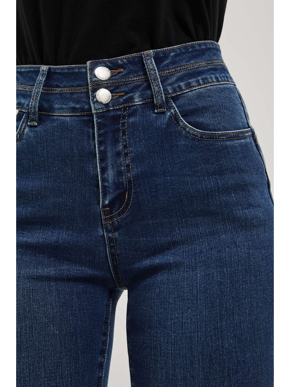 Moodo Damen-Jeans Moodo – dunkel marineblau