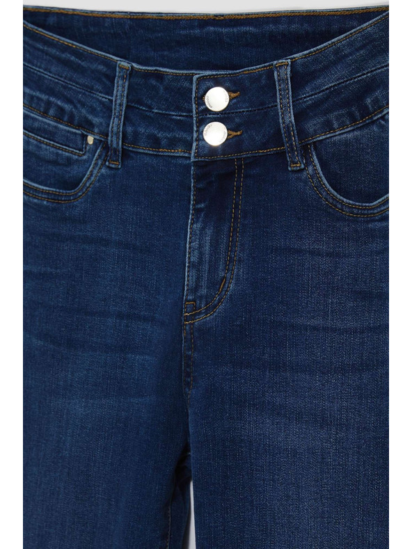 Moodo Damen-Jeans Moodo – dunkel marineblau