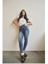Moodo Damen Jeans Moodo – Dunkelblau