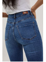 Moodo Damen Jeans Moodo – Dunkelblau