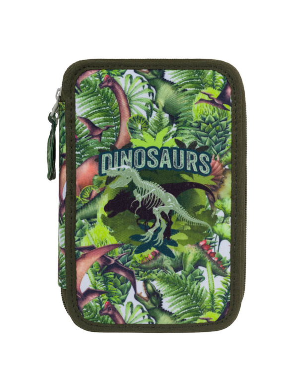 BAAGL  BAAGL 3 SET Shelly Dinosaurs: Schulranzen, Federmäppchen und Beutel