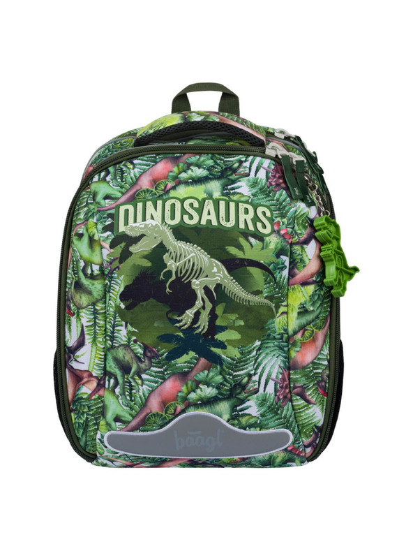 BAAGL  BAAGL 3 SET Shelly Dinosaurs: Schulranzen, Federmäppchen und Beutel
