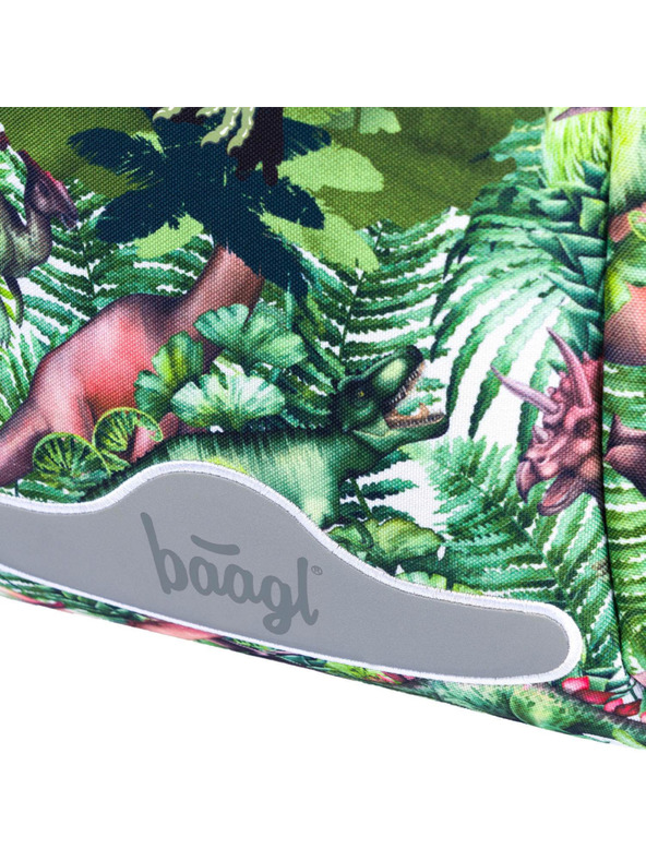 BAAGL  BAAGL 3 SET Shelly Dinosaurs: Schulranzen, Federmäppchen und Beutel