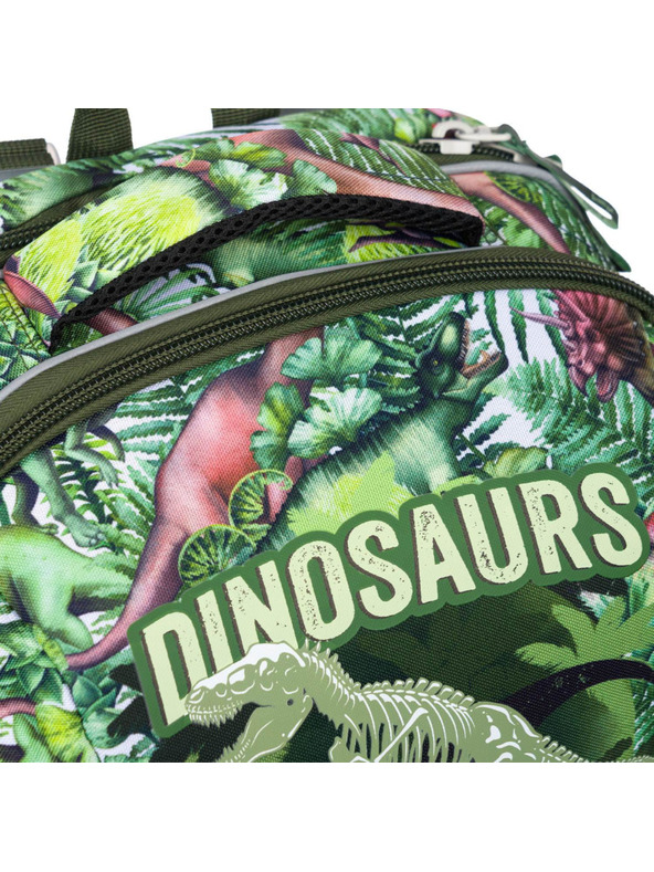 BAAGL  BAAGL 3 SET Shelly Dinosaurs: Schulranzen, Federmäppchen und Beutel