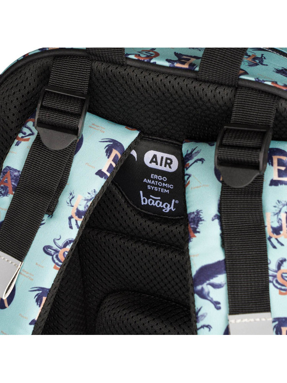 BAAGL  BAAGL 3 SET Core Harry Potter Phantastische Tierwesen: Rucksack, Federtasche, Beutel