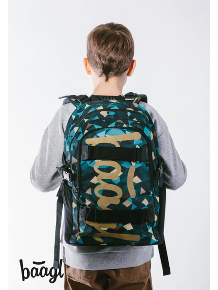 BAAGL  BAAGL Schulrucksack Skate Polygon