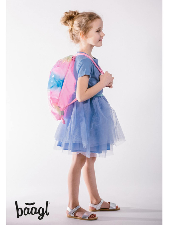 BAAGL  BAAGL Beutel mit Tasche Rainbow Unicorn