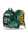 BAAGL  BAAGL 3 SET Skate Polygon: Rucksack, Federmäppchen, Beutel