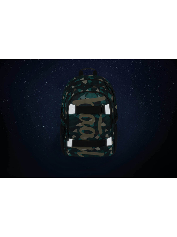 BAAGL  BAAGL 3 SET Skate Polygon: Rucksack, Federmäppchen, Beutel