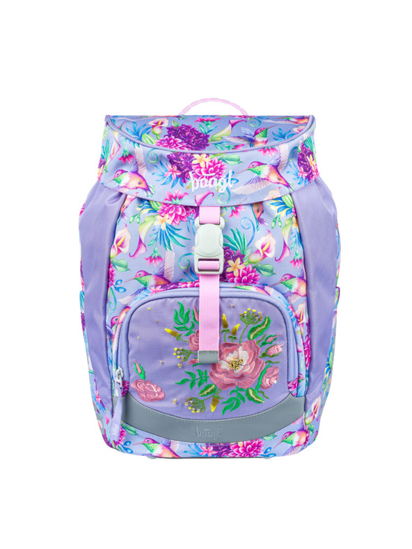 BAAGL  BAAGL 3 SET Airy Kolibri: Rucksack, Federmäppchen, Beutel