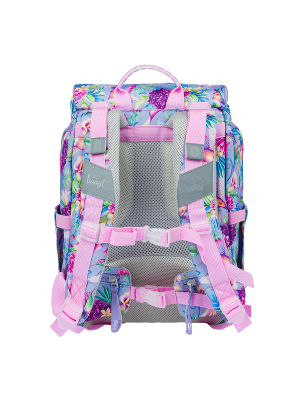 BAAGL  BAAGL 3 SET Airy Kolibri: Rucksack, Federmäppchen, Beutel