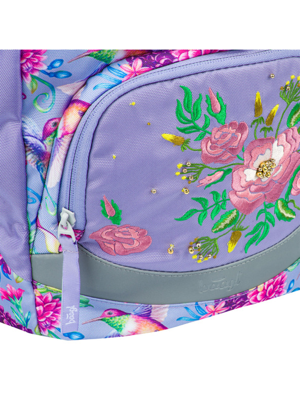 BAAGL  BAAGL 3 SET Airy Kolibri: Rucksack, Federmäppchen, Beutel