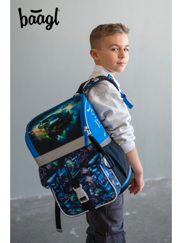 BAAGL  BAAGL Schulranzen Zippy Rennwagen