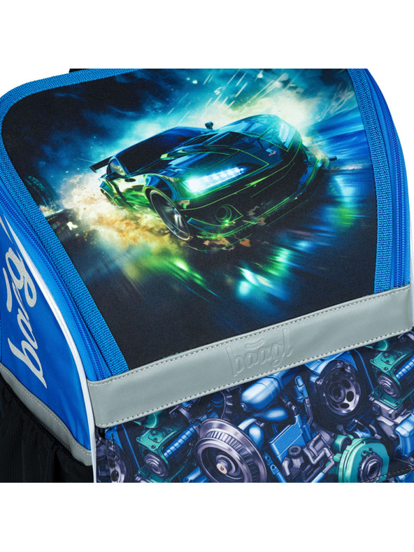 BAAGL  BAAGL Schulranzen Zippy Rennwagen