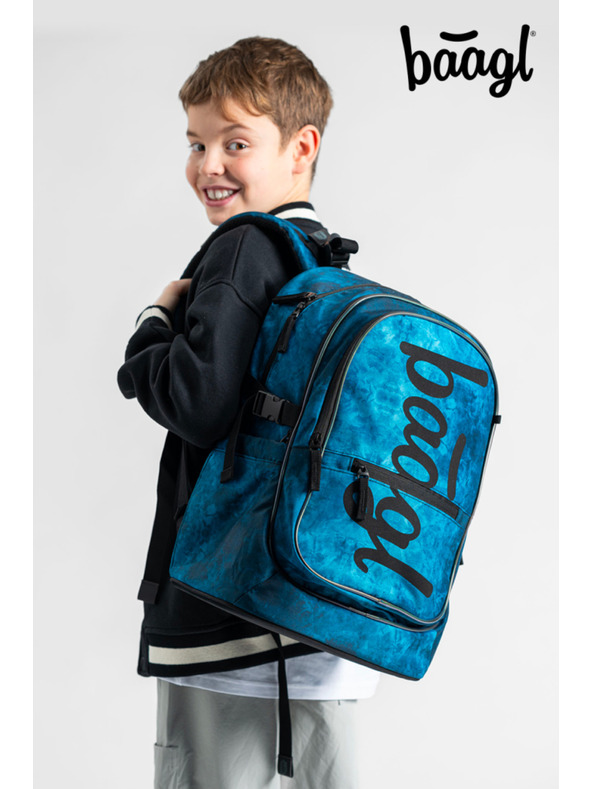 BAAGL  BAAGL 3 SET Core Ocean: Rucksack, Federmäppchen, Beutel