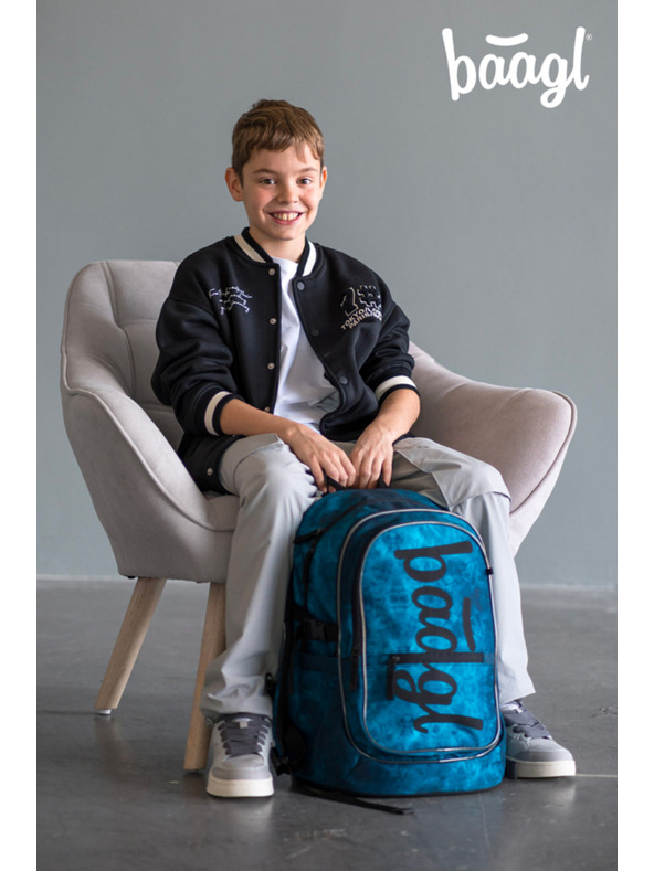 BAAGL  BAAGL 3 SET Core Ocean: Rucksack, Federmäppchen, Beutel