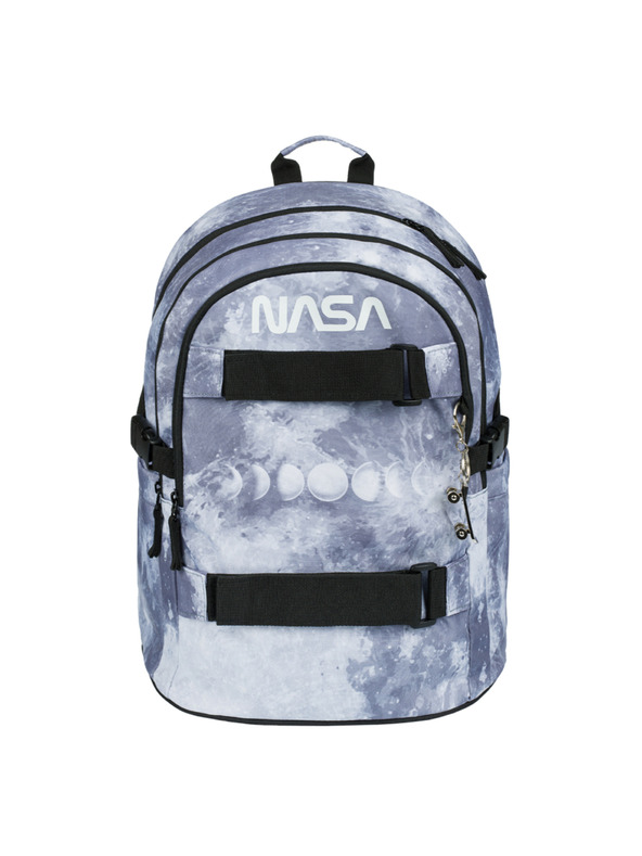 BAAGL  BAAGL 3 SET Skate NASA Grau: Rucksack, Federmäppchen, Beutel