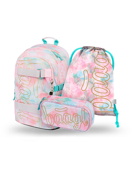 BAAGL  BAAGL 3 SET Skate Sunset: Rucksack, Federmäppchen, Beutel