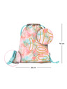 BAAGL  BAAGL 3 SET Skate Sunset: Rucksack, Federmäppchen, Beutel