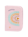 BAAGL  BAAGL 5 SET Zippy Regenbogen rosa: Schulranzen, Federtasche, Beutel, Mappe, Box