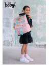 BAAGL  BAAGL 5 SET Zippy Regenbogen rosa: Schulranzen, Federtasche, Beutel, Mappe, Box