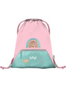 BAAGL  BAAGL 5 SET Zippy Regenbogen rosa: Schulranzen, Federtasche, Beutel, Mappe, Box