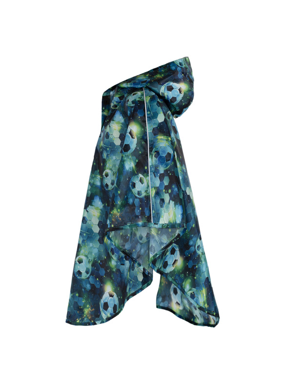 BAAGL  BAAGL Outdoor Poncho-Regenmantel Fußball Größe M (130-150 cm)