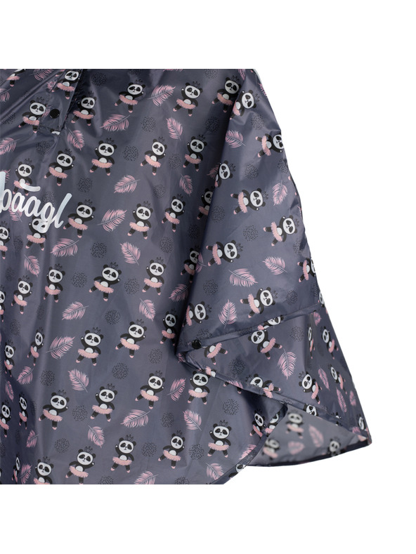 BAAGL  BAAGL Outdoor Poncho-Regenmantel Panda Größe XS (90-110 cm)