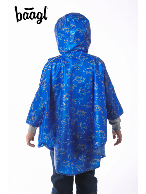 BAAGL  BAAGL Outdoor Poncho-Regenmantel Dino Größe S (110-130 cm)