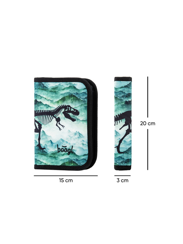 BAAGL  BAAGL SET 3 Ergo Dino: Schulranzen, Federmäppchen, Beutel