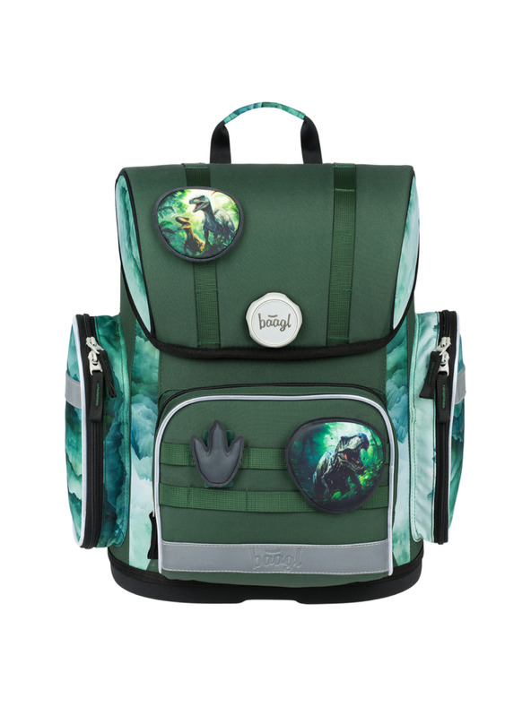 BAAGL  BAAGL SET 3 Ergo Dino: Schulranzen, Federmäppchen, Beutel