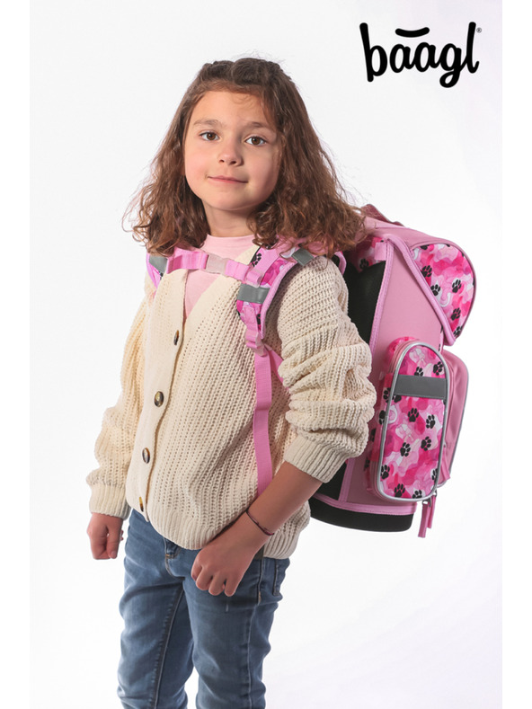 BAAGL  BAAGL SET 3 Ergo Tlapky: Schulranzen, Federtasche, Beutel