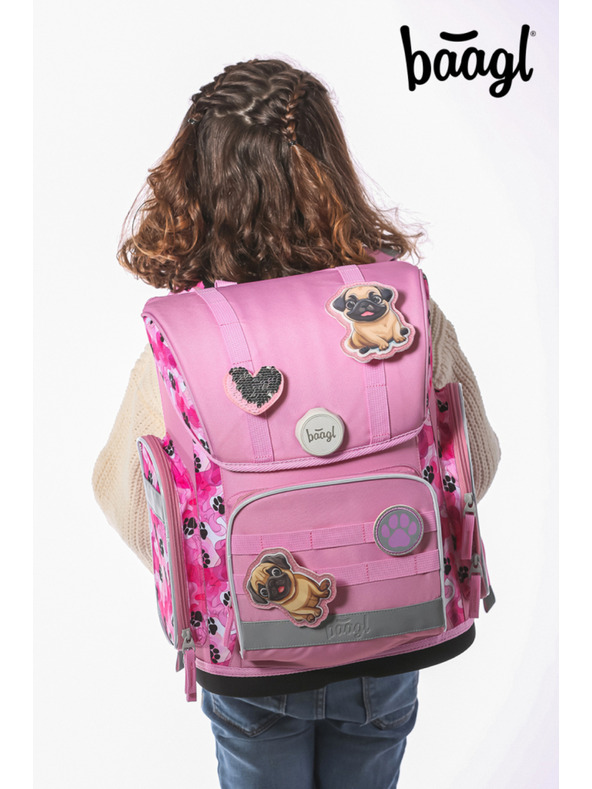 BAAGL  BAAGL SET 3 Ergo Tlapky: Schulranzen, Federtasche, Beutel