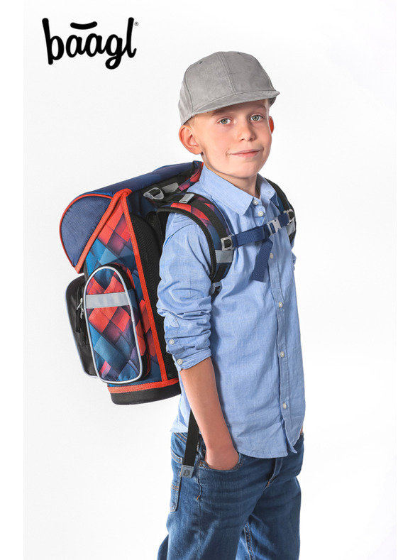 BAAGL  BAAGL SET 3 Ergo Rettungsdienst: Schulranzen, Federmäppchen, Beutel