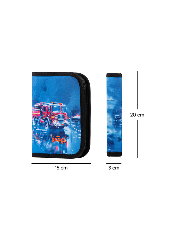 BAAGL  BAAGL SET 3 Ergo Rettungsdienst: Schulranzen, Federmäppchen, Beutel