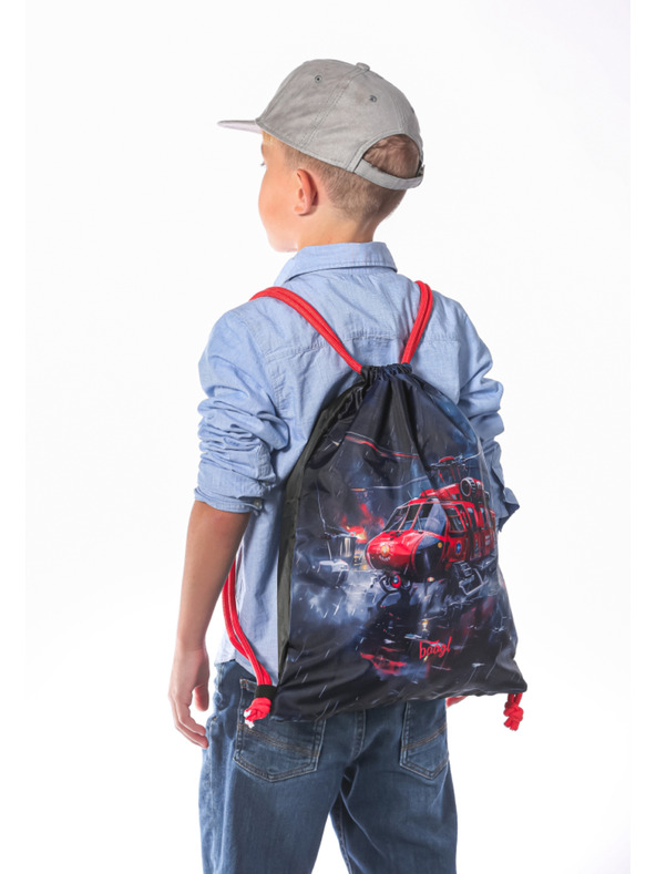 BAAGL  BAAGL SET 3 Ergo Rettungsdienst: Schulranzen, Federmäppchen, Beutel