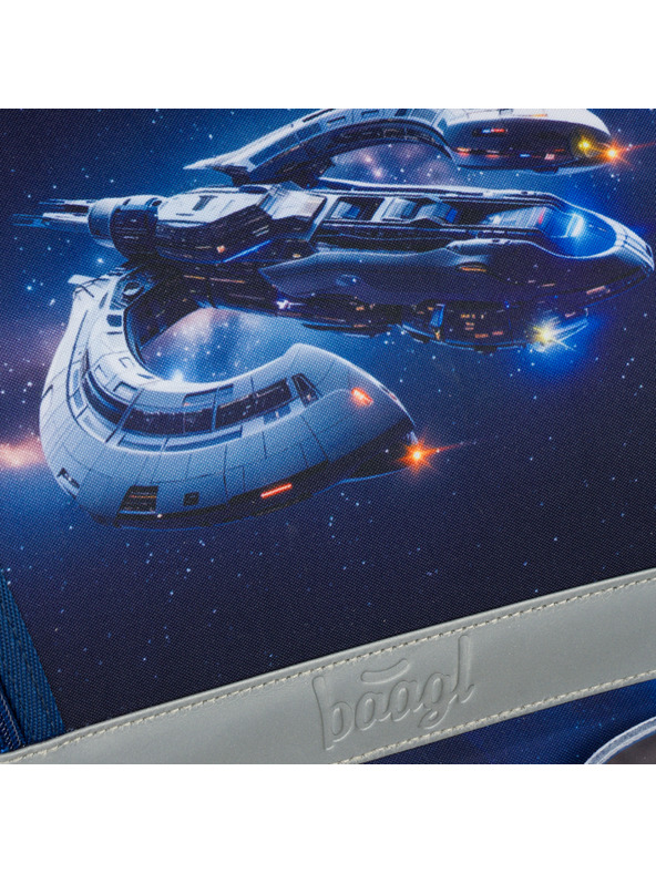 BAAGL  BAAGL SET 3 Zippy Raumschiff: Schulranzen, Federmäppchen, Beutel