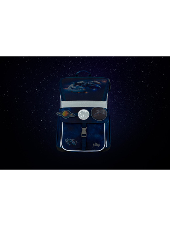 BAAGL  BAAGL SET 3 Zippy Raumschiff: Schulranzen, Federmäppchen, Beutel