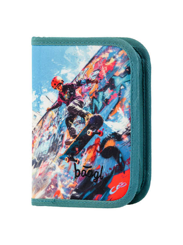 BAAGL  BAAGL SET 3 Zippy Skatepark: Schulranzen, Federmäppchen, Beutel