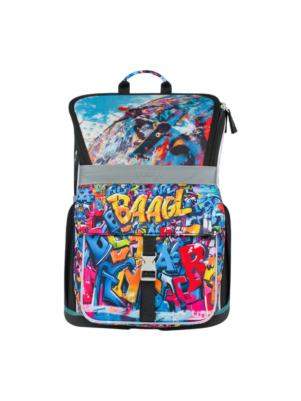 BAAGL  BAAGL SET 3 Zippy Skatepark: Schulranzen, Federmäppchen, Beutel