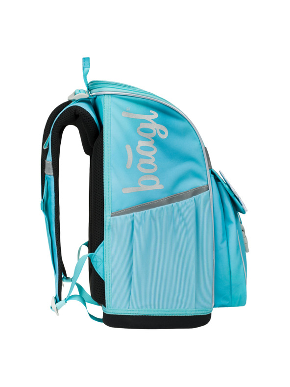 BAAGL  BAAGL SET 3 Zippy Delfin: Schulranzen, Federtasche, Beutel