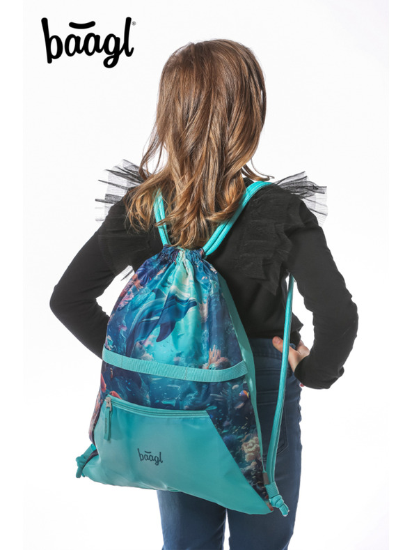 BAAGL  BAAGL Beutel mit Tasche Delfin