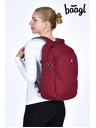 BAAGL  BAAGL Rucksack Dash Burgundy GRS